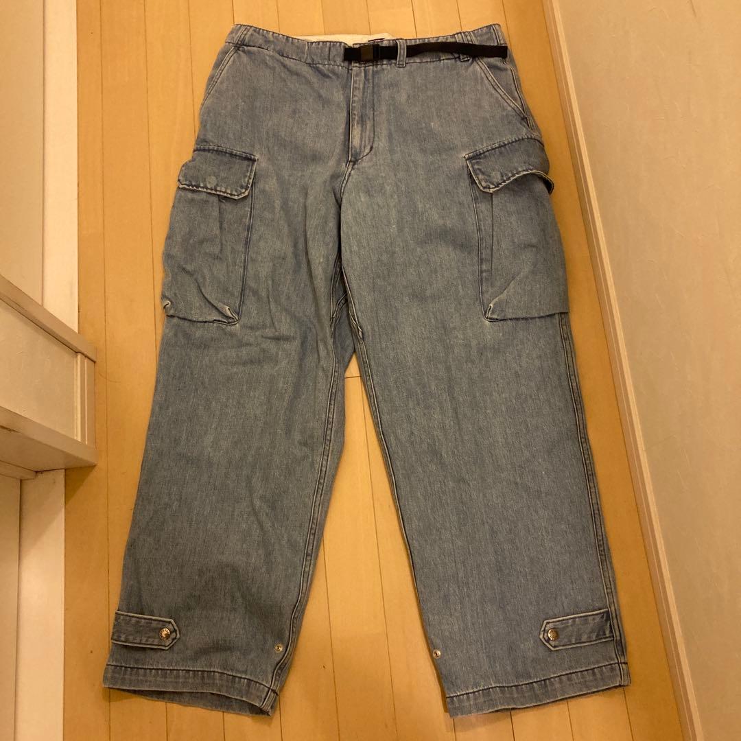 ノースフェイスパープルレーベルデニムストロールフィールドパンツ