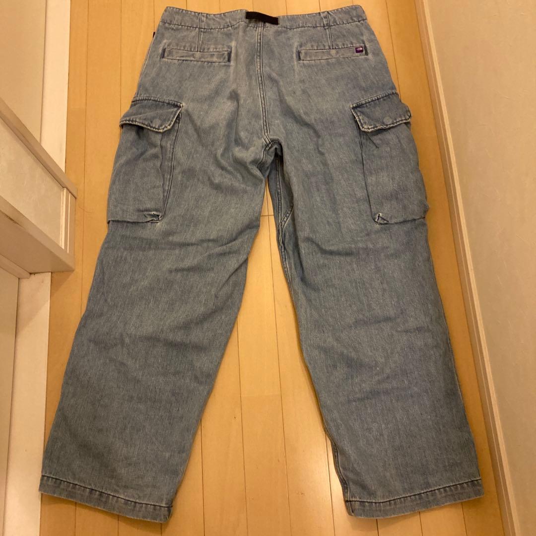 ノースフェイスパープルレーベルデニムストロールフィールドパンツ