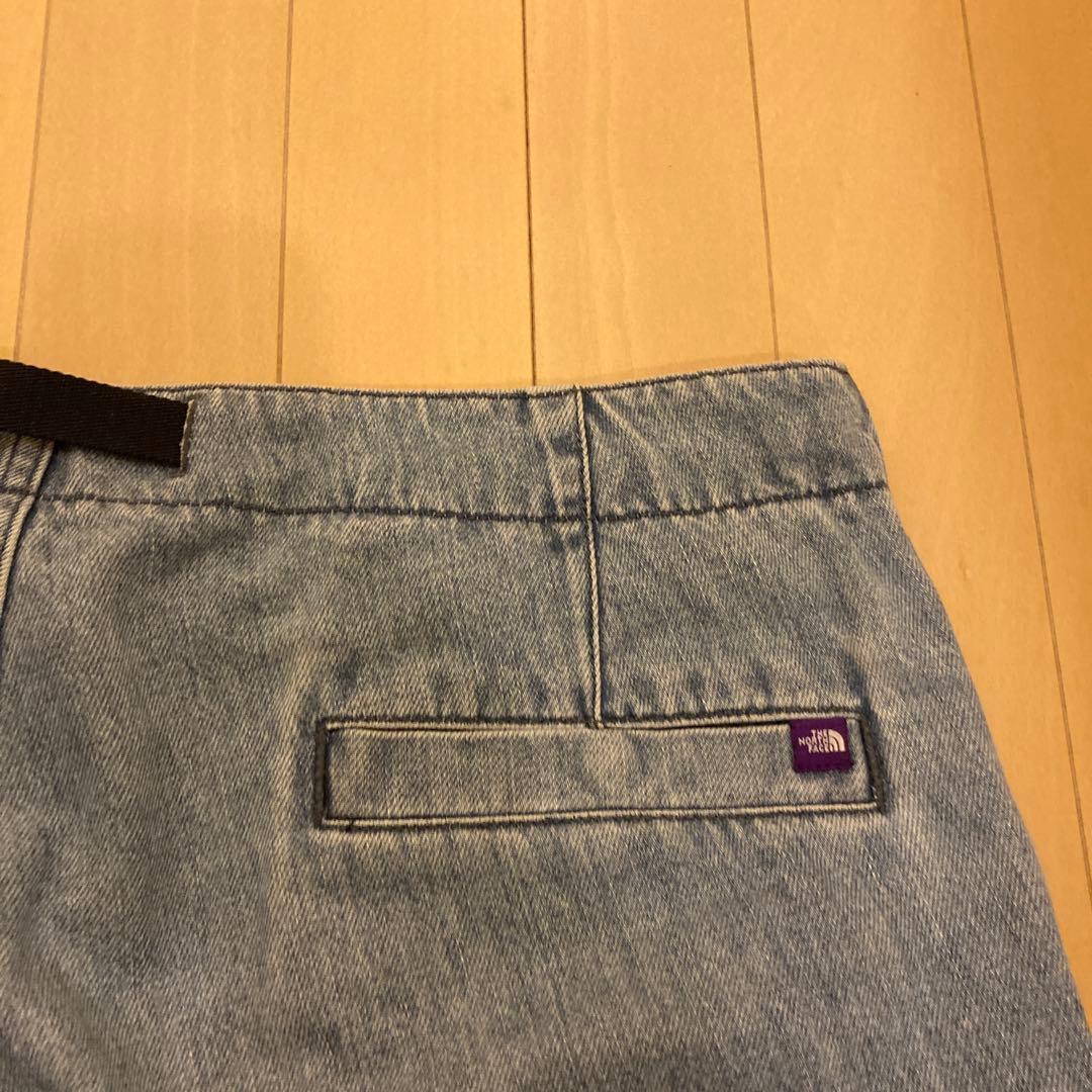 ノースフェイスパープルレーベルデニムストロールフィールドパンツ