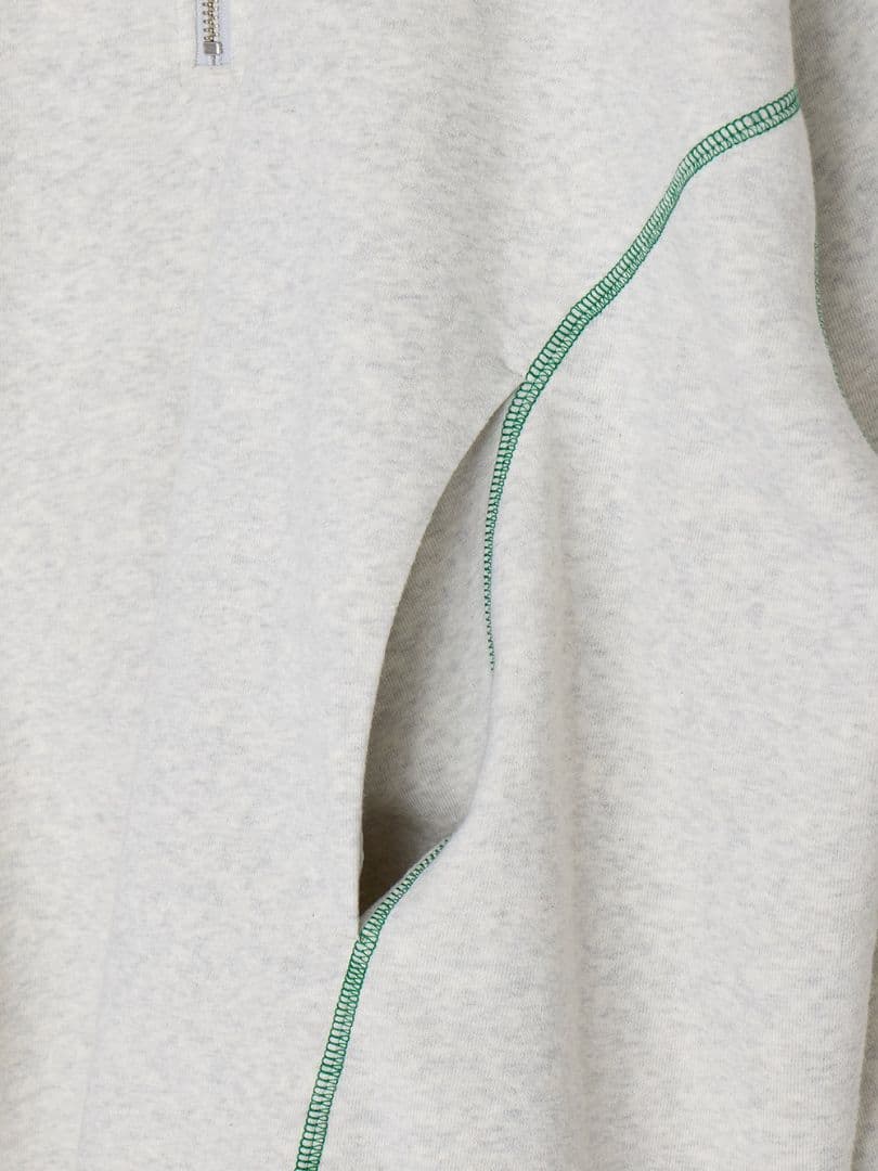 トップス ELCHELE DISCUSFRENCHTERRYHALFZIPPULLOVER