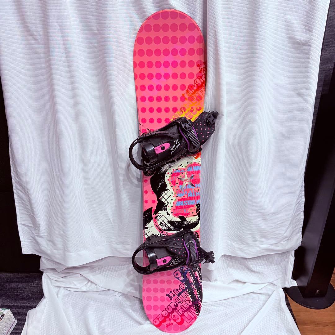 スノーボード　女子　キッズ　子供 126cm girlstar