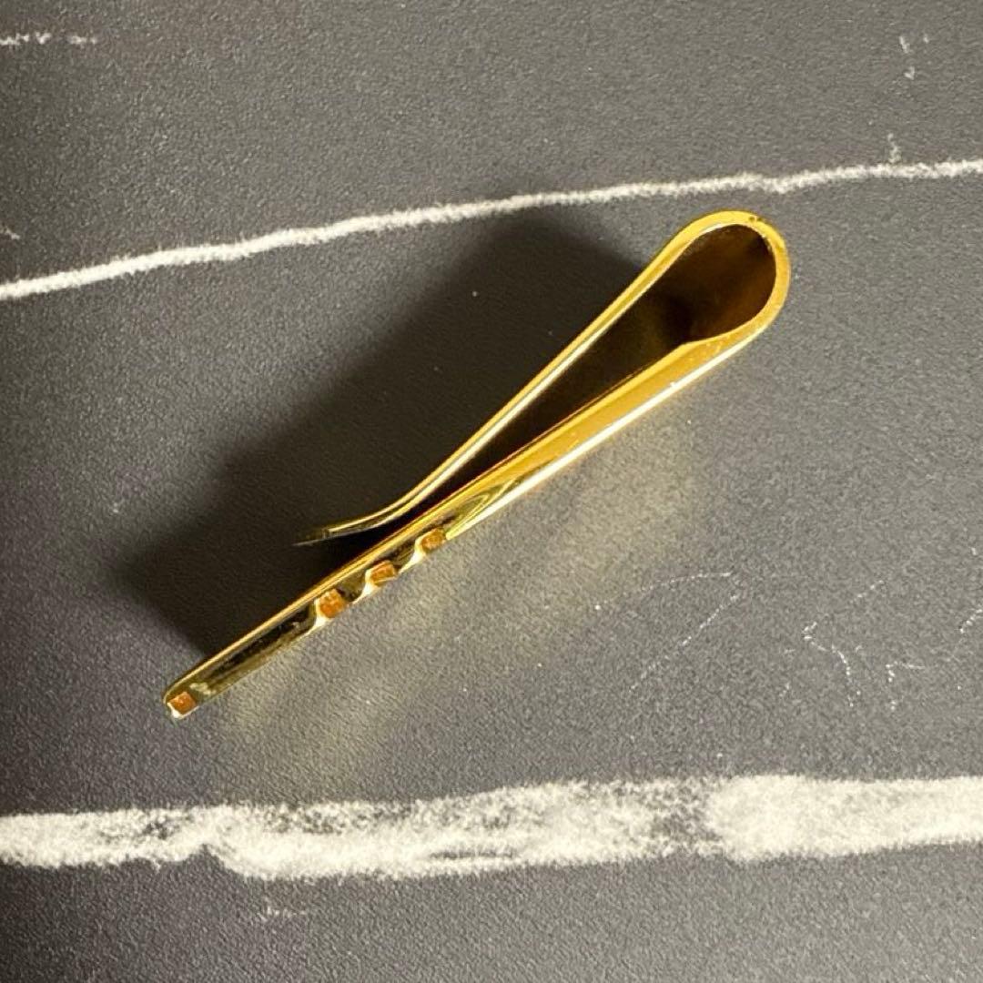 美品Christian Dior ゴールド マネークリップ 専用ケース付き