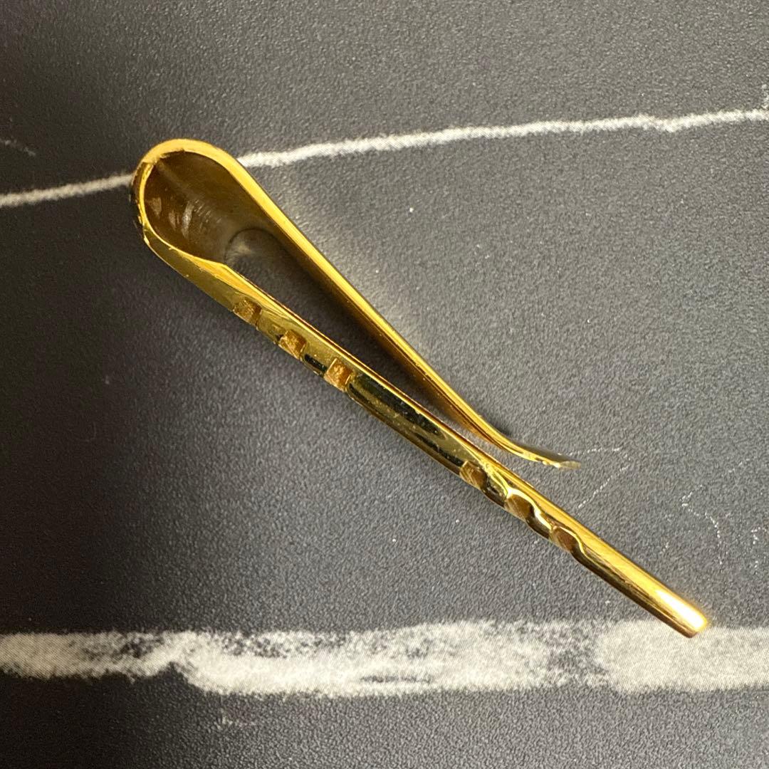 美品Christian Dior ゴールド マネークリップ 専用ケース付き