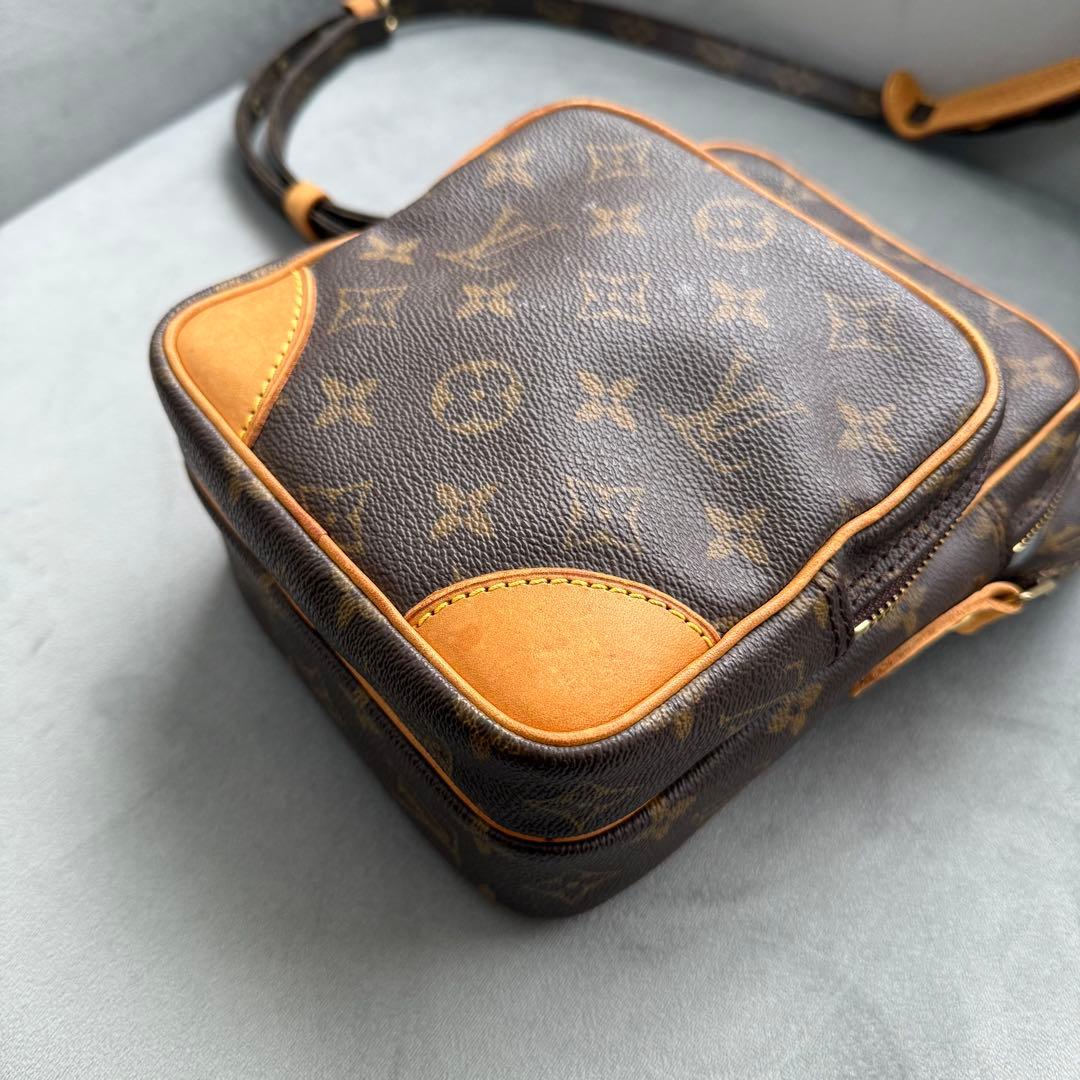 専用 ルイヴィトン アマゾン ショルダーバッグ モノグラム レザー ブラウン
