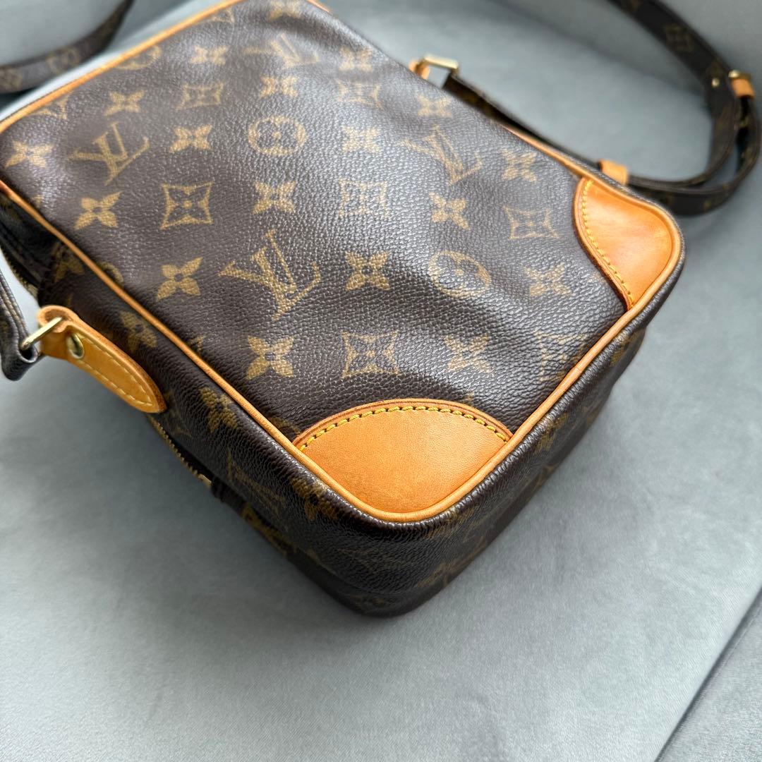 専用 ルイヴィトン アマゾン ショルダーバッグ モノグラム レザー ブラウン