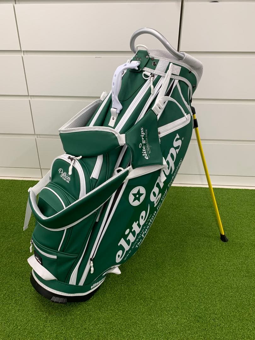 エリートグリップ elite grips スタンドキャディバッグ グリーン