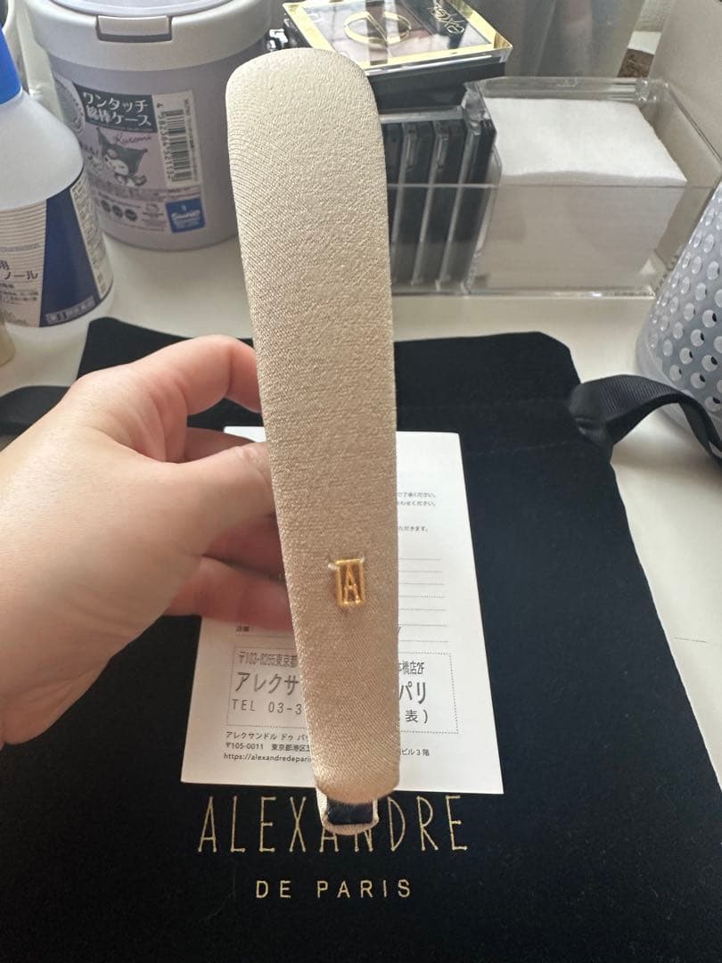 アレクサンドルドゥパリ　カチューシャベージュ