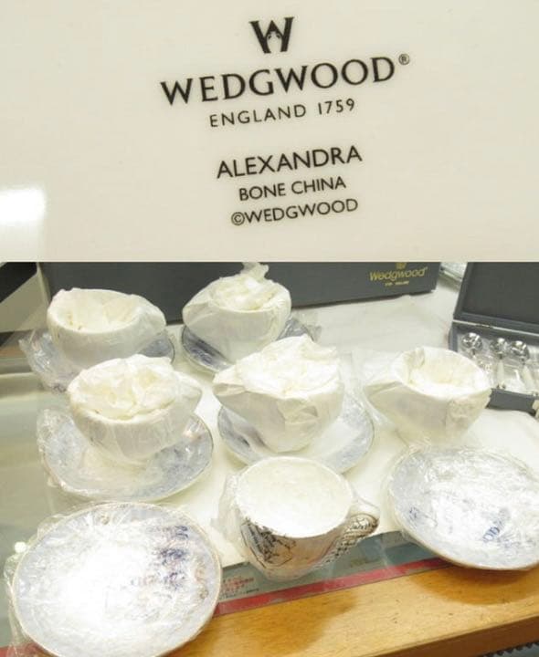 廃盤　新品　ウェッジウッド　アレクサンドラ　セット
