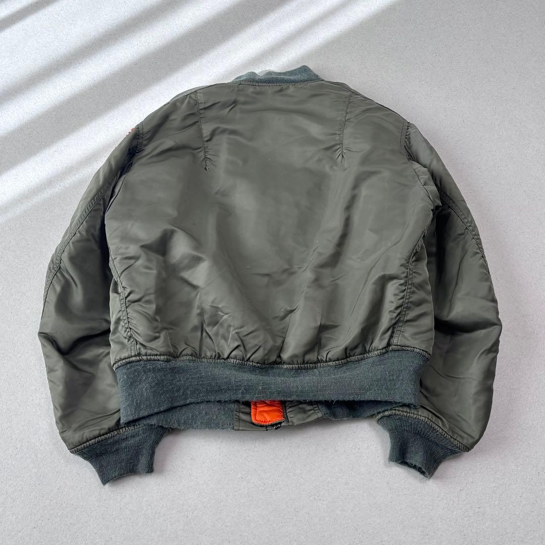 USA製 ALPHA INDUSTRIES ma-1 M 90s 短丈