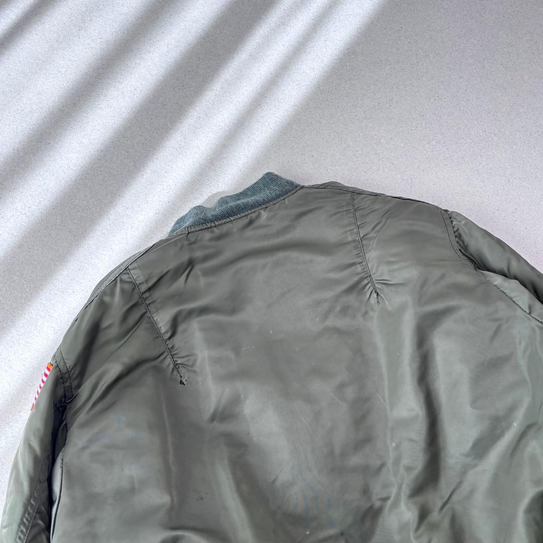 USA製 ALPHA INDUSTRIES ma-1 M 90s 短丈