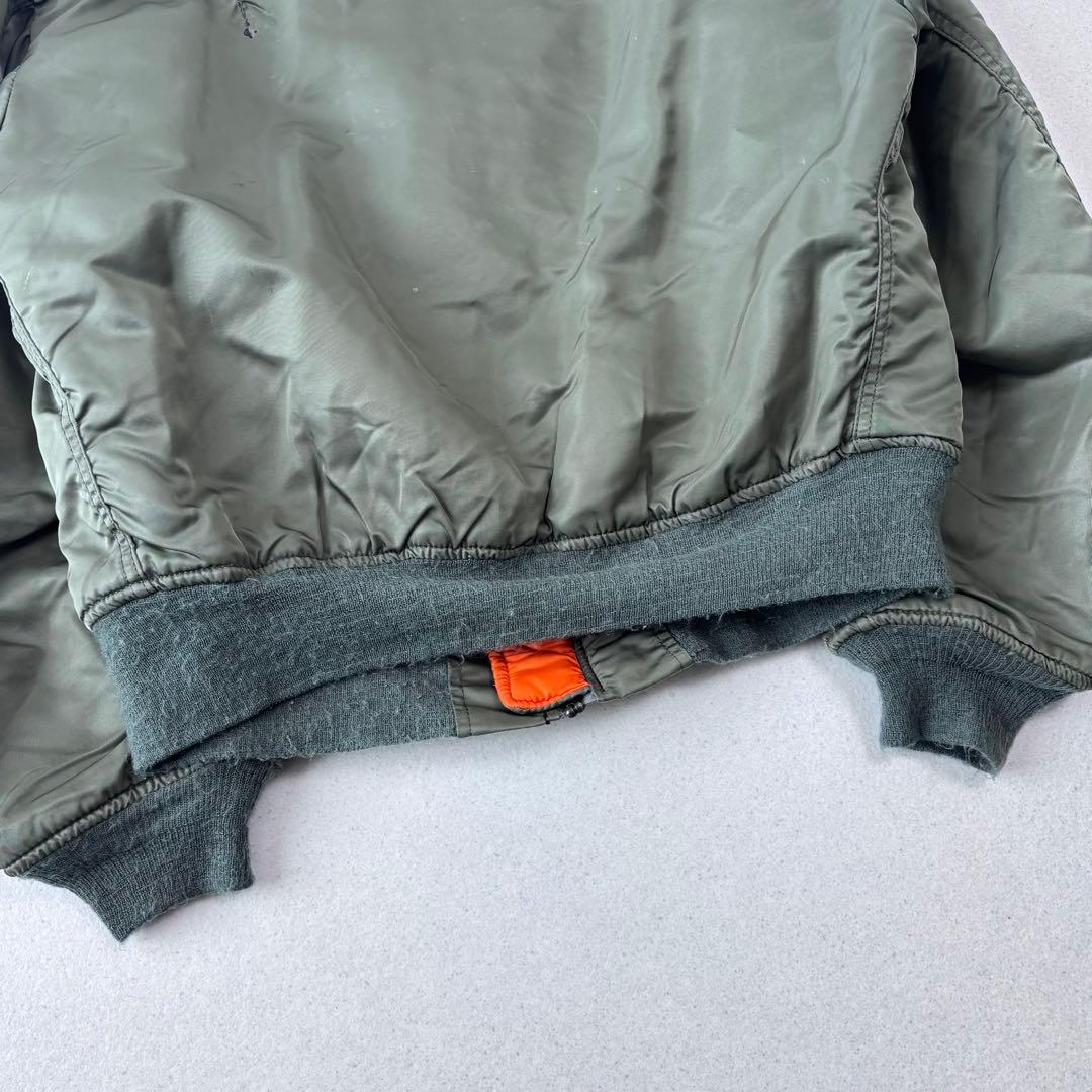 USA製 ALPHA INDUSTRIES ma-1 M 90s 短丈