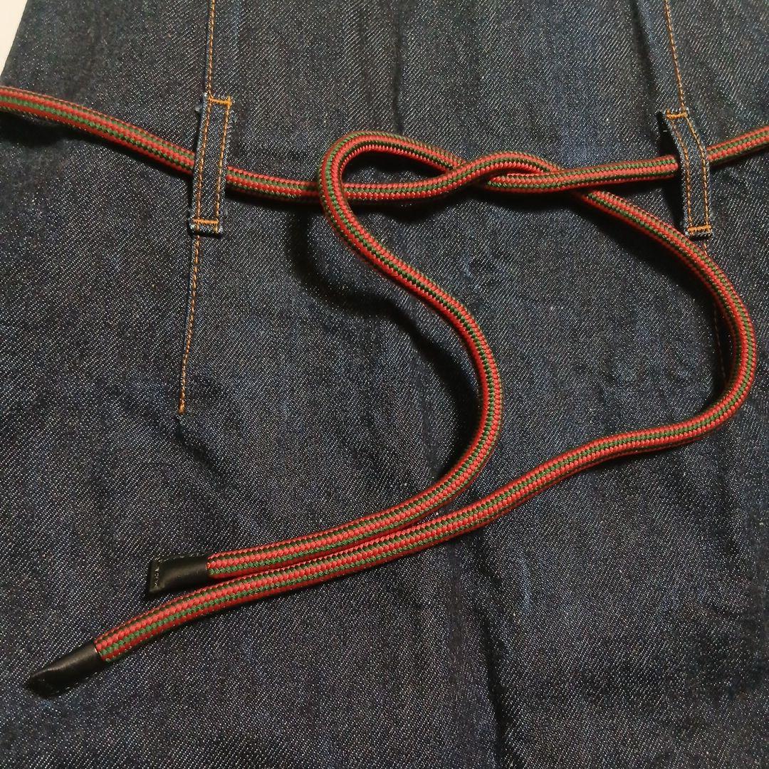 ✨GUCCI✨グッチ✨デニムスカート✨紐付き✨ハイウエスト✨スタイル自慢❤38