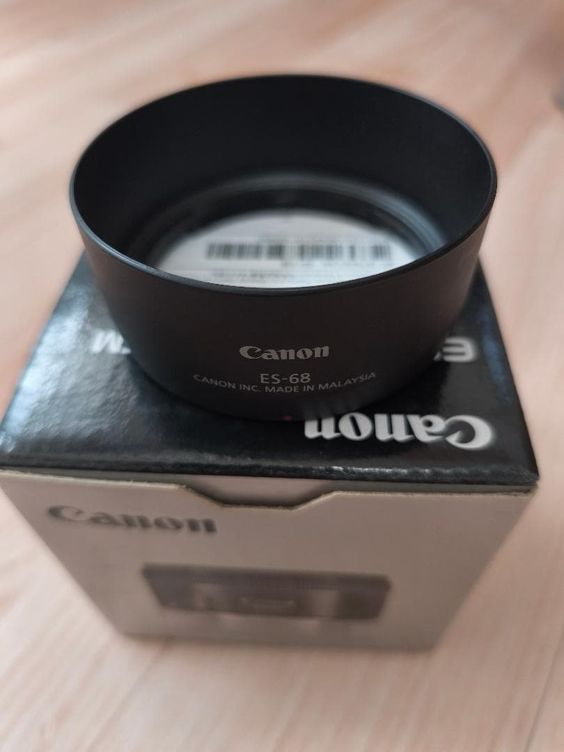 Canon EF 50mm F1.8 STM 純正フード付き