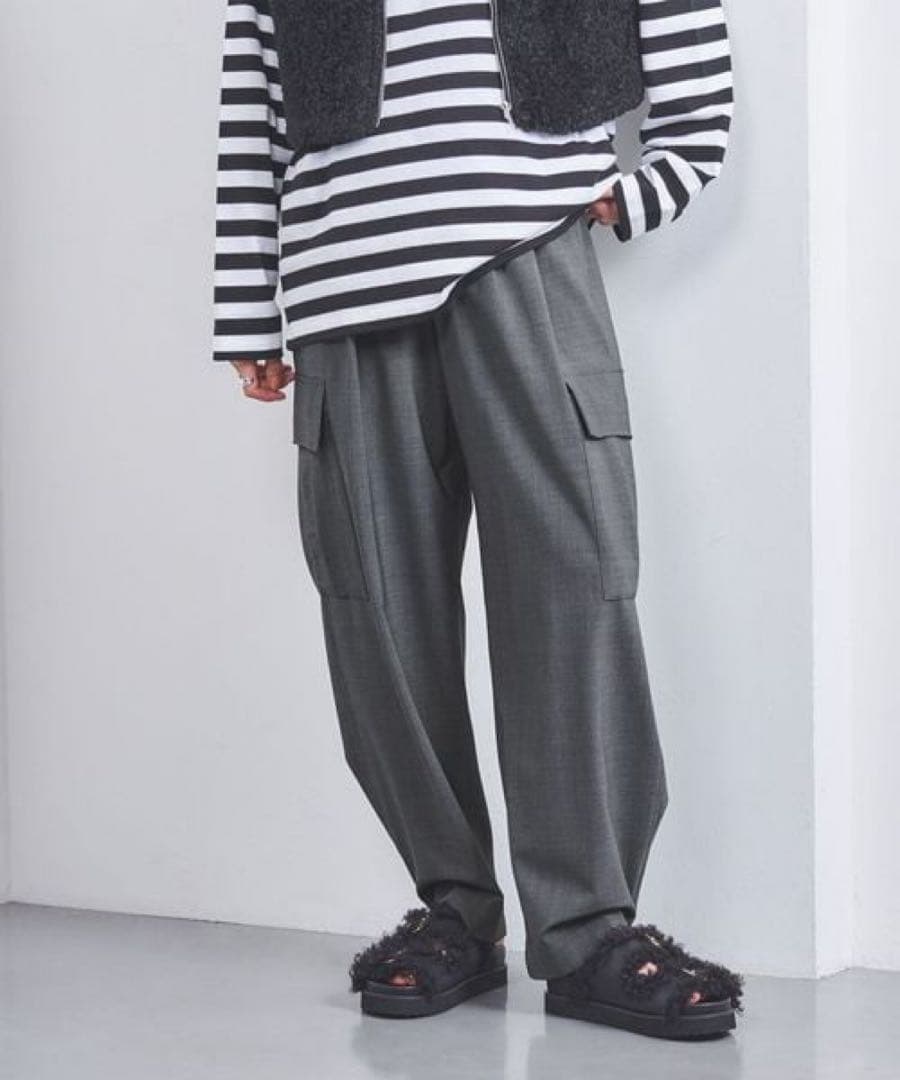 UNITED ARROWS スソボタン　カーゴパンツ