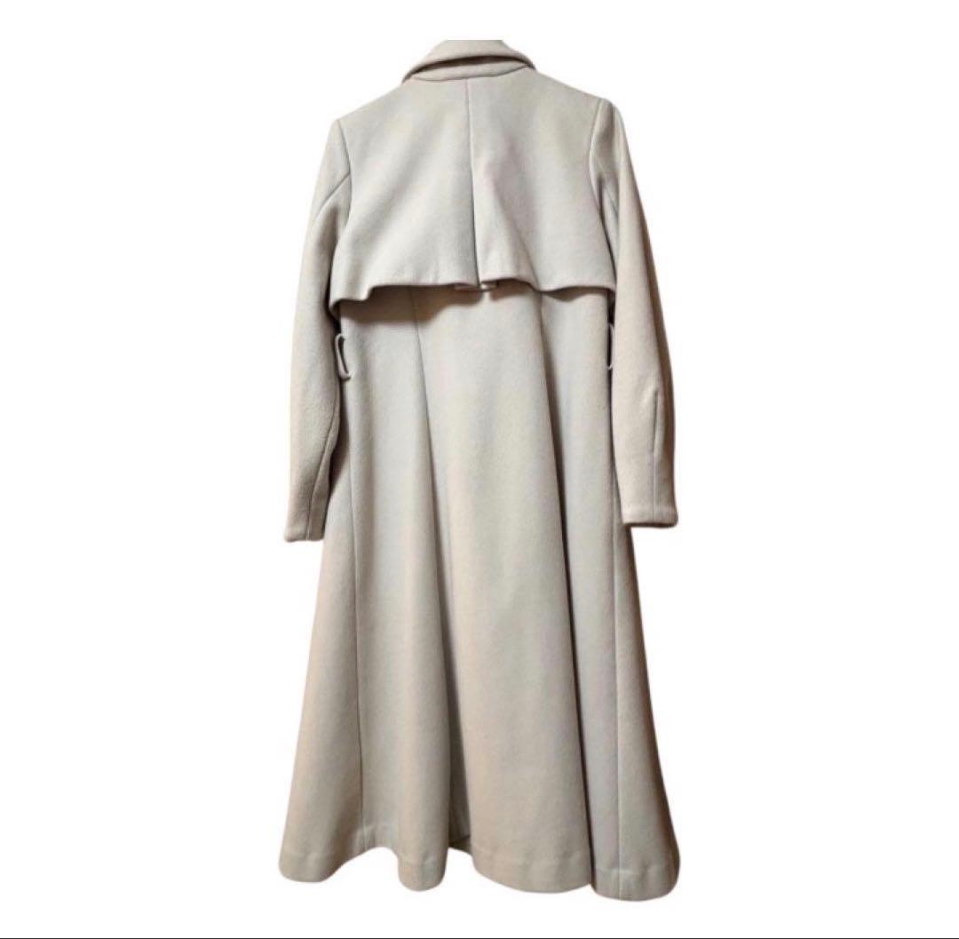 【美品】dazzlin 2WAYカラーレディコートアイボリーSサイズ 人気商品♪