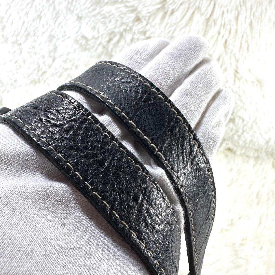 【美品】ヴィヴィアンウエストウッド トートバッグ レザー オーブ 総柄 ロゴ 黒