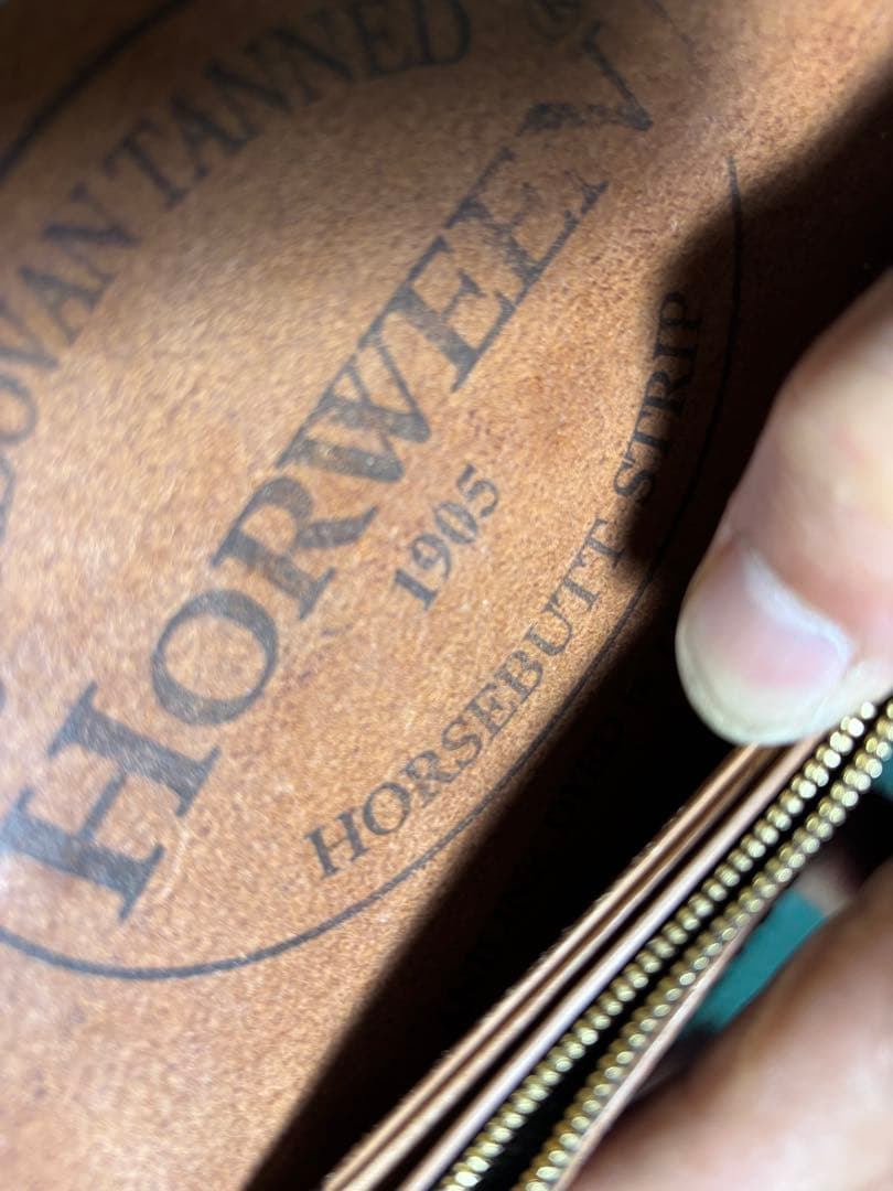 本日限定☆ホーウィン☆ホースバットストリップ☆トラッカーウォレットHORWEEN