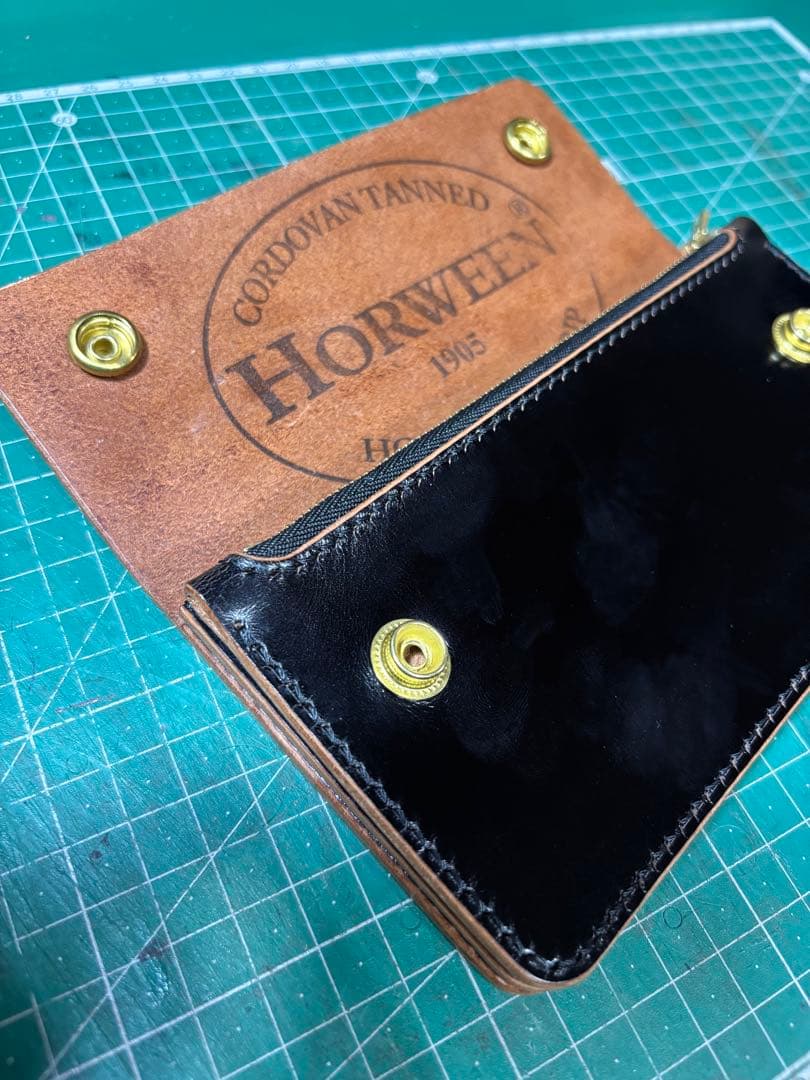 本日限定☆ホーウィン☆ホースバットストリップ☆トラッカーウォレットHORWEEN