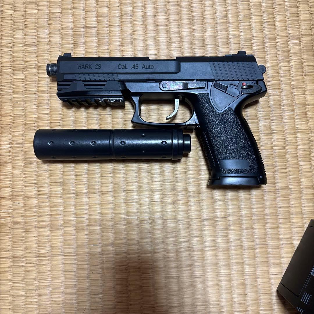 東京マルイ MARK 23 ガスガン サプレッサー付き