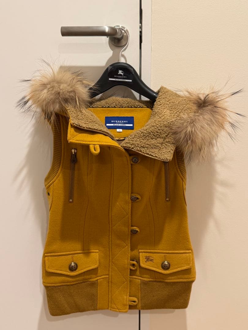 Burberry Blue Labelファーベスト