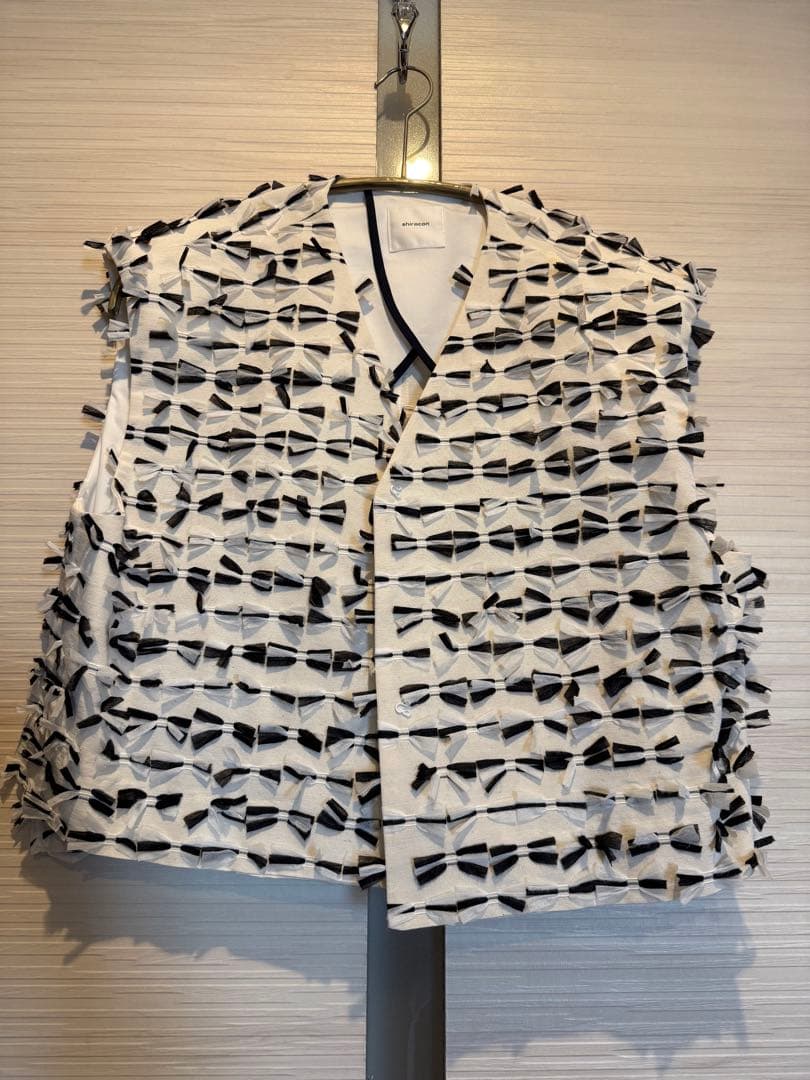 yori ミニリボンショートジレ 36