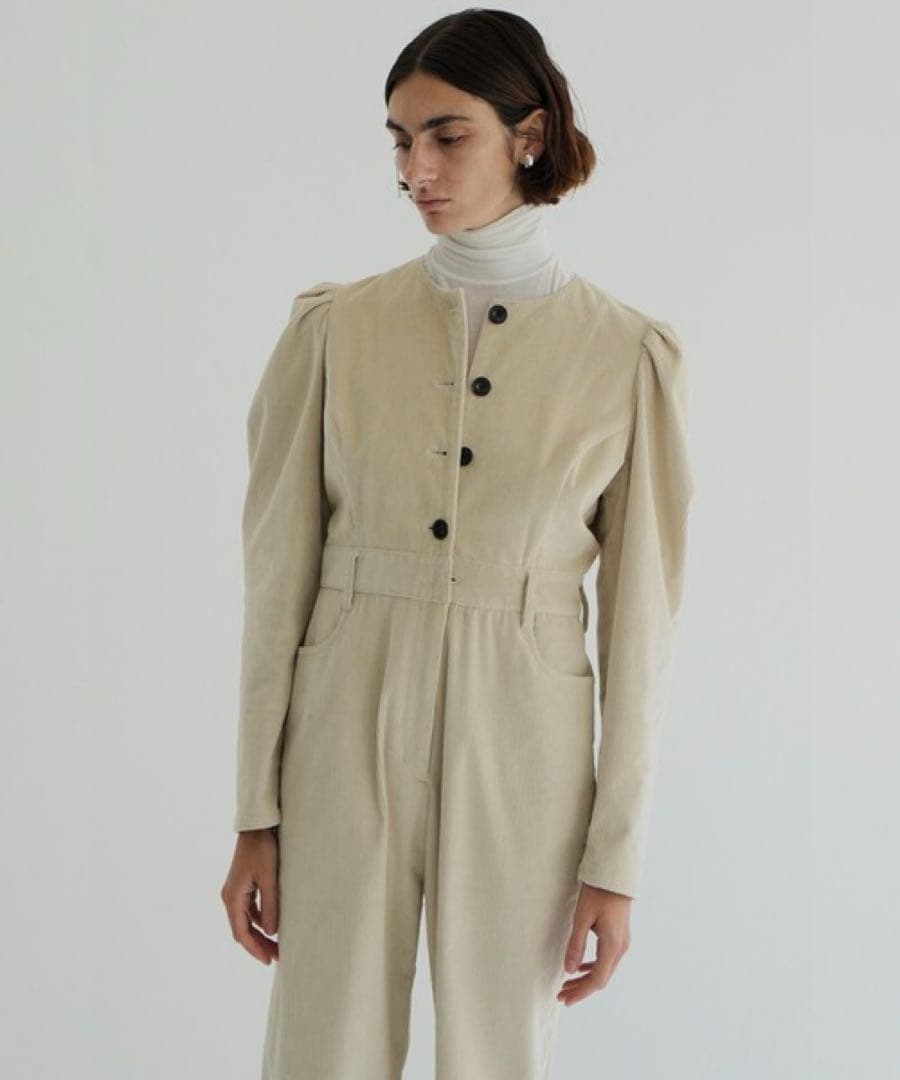 サロペット・オーバーオール・オールインワン clane CORDUROY JUMPSUIT
