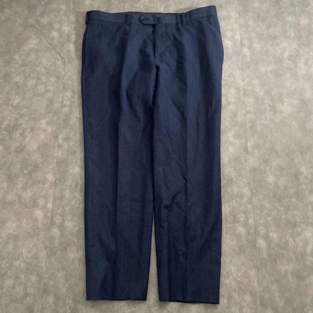 イタリア生地 フェルトウール 3ピース セットアップスーツ×HERMESネクタイ