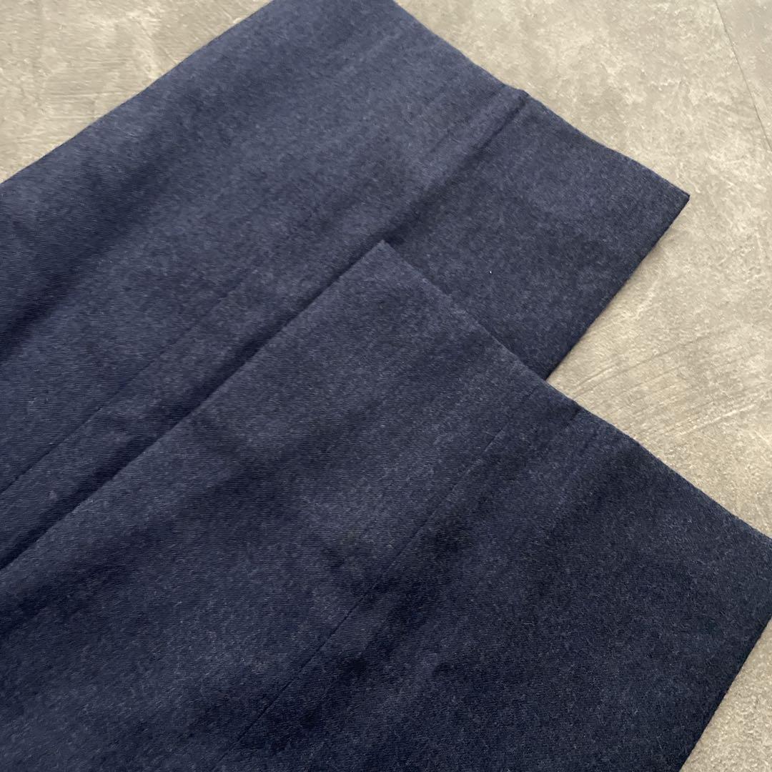 イタリア生地 フェルトウール 3ピース セットアップスーツ×HERMESネクタイ