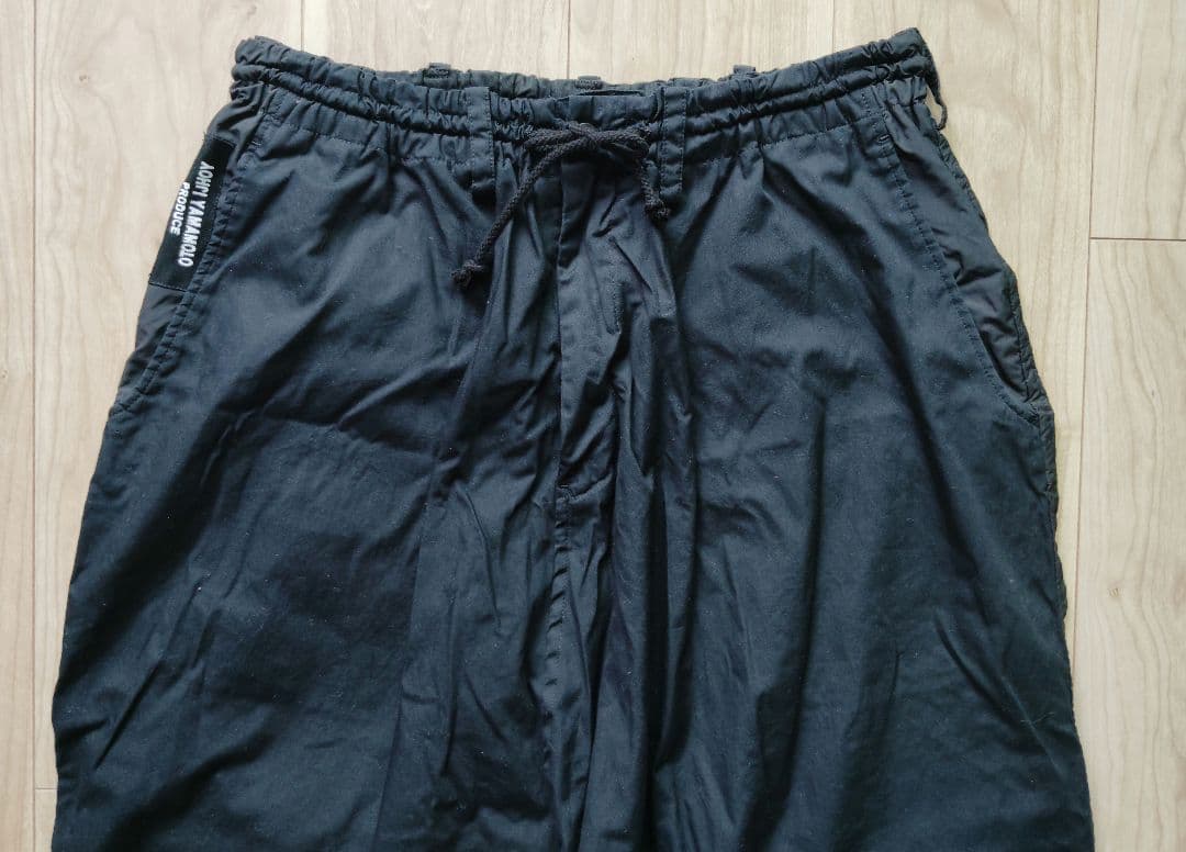 ★人気型 21ss 切り替えサルエルパンツ yohjiyamamoto