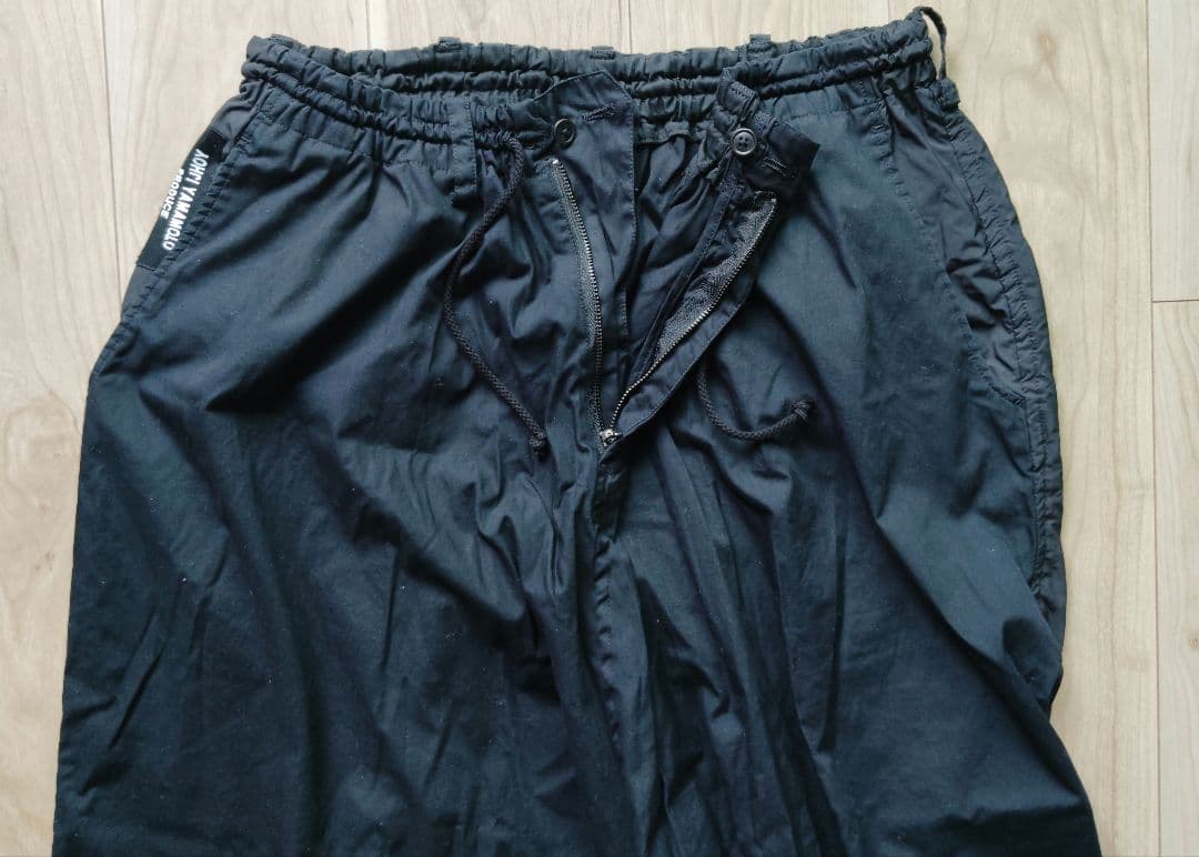 ★人気型 21ss 切り替えサルエルパンツ yohjiyamamoto