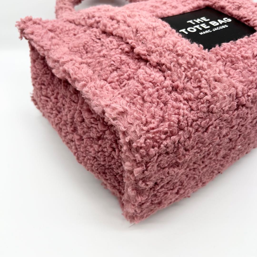 美品✨マークジェイコブス　ザ テディ　ショルダーバッグ　2way　ボア　ピンク