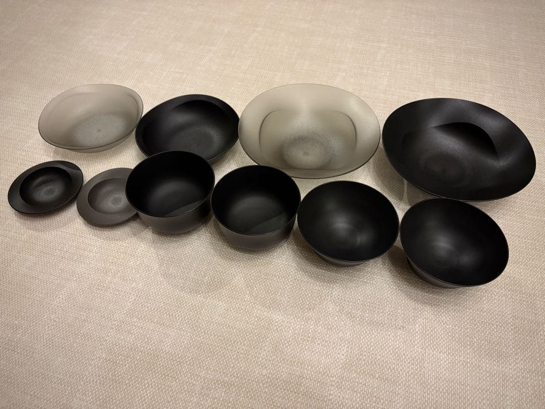 《ナナ》【新品】ARAS 10点セット 茶碗/汁椀/深鉢ミルー/取皿ボウル