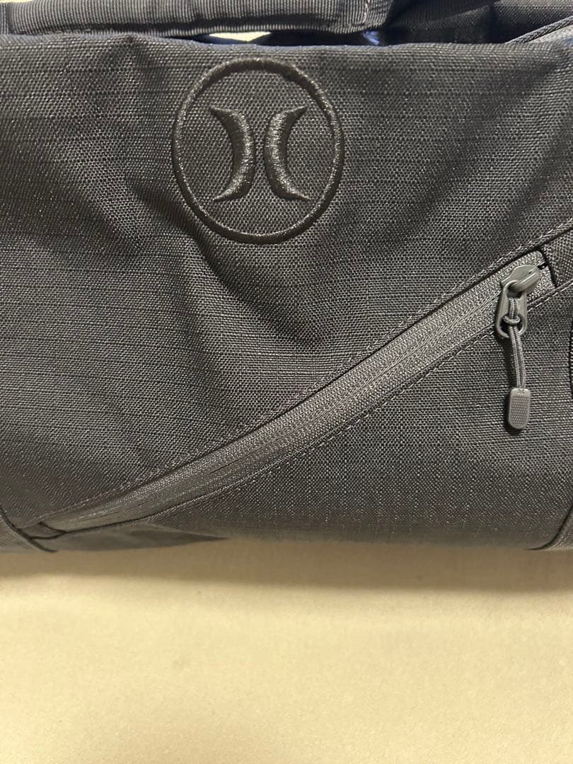 【美品】hurley / ハーレー ボストンバッグ ブラック