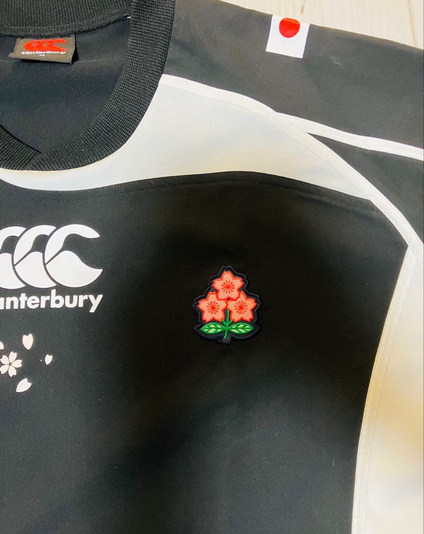 レア✨ラグビー日本代表canterburyスタッフ用ウォームアップウェアMサイズ