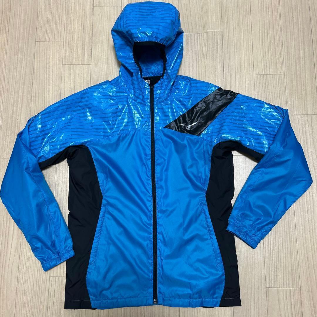 ほぼ新品 ミズノ ウインドブレーカー 上下 セットアップ Sサイズ