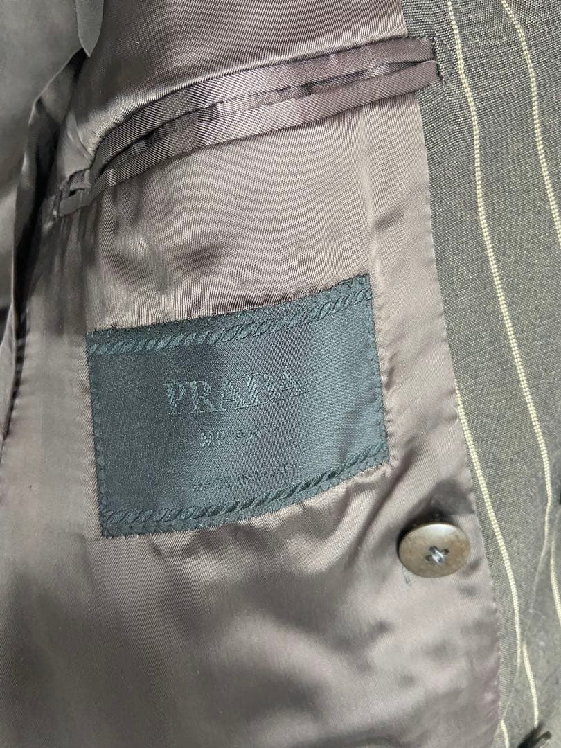 ら*く様 PRADA 2001ss archive ダブル テーラードジャケット