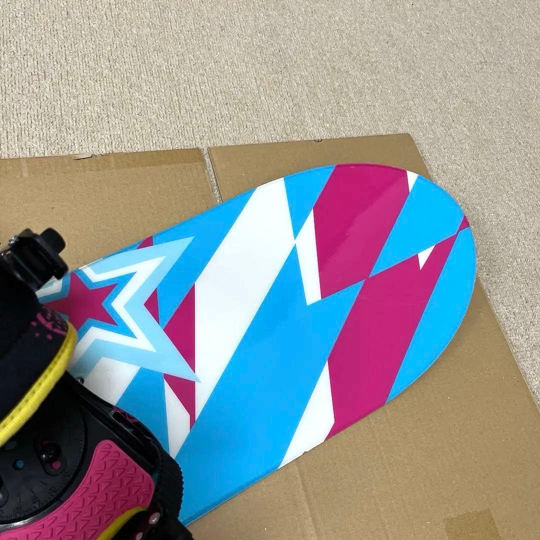 XERES スノーボード 118cm キッズ バインディング付