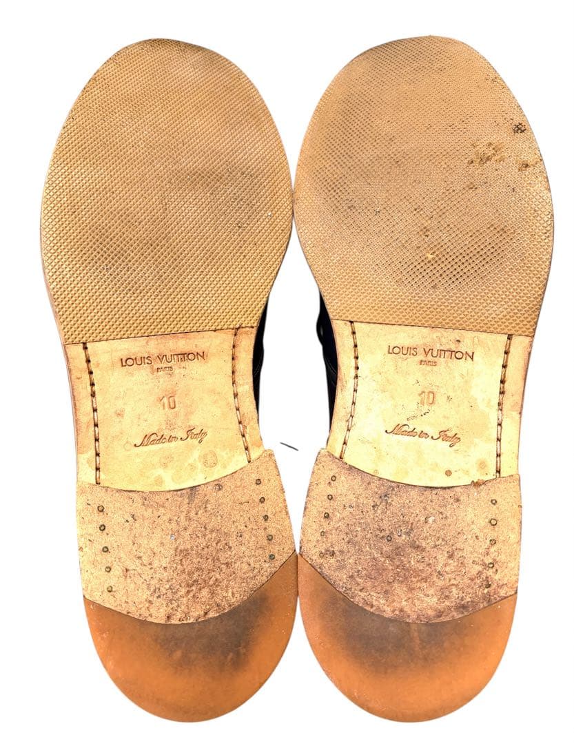LOUIS VUITTON ネイビードレスシューズ