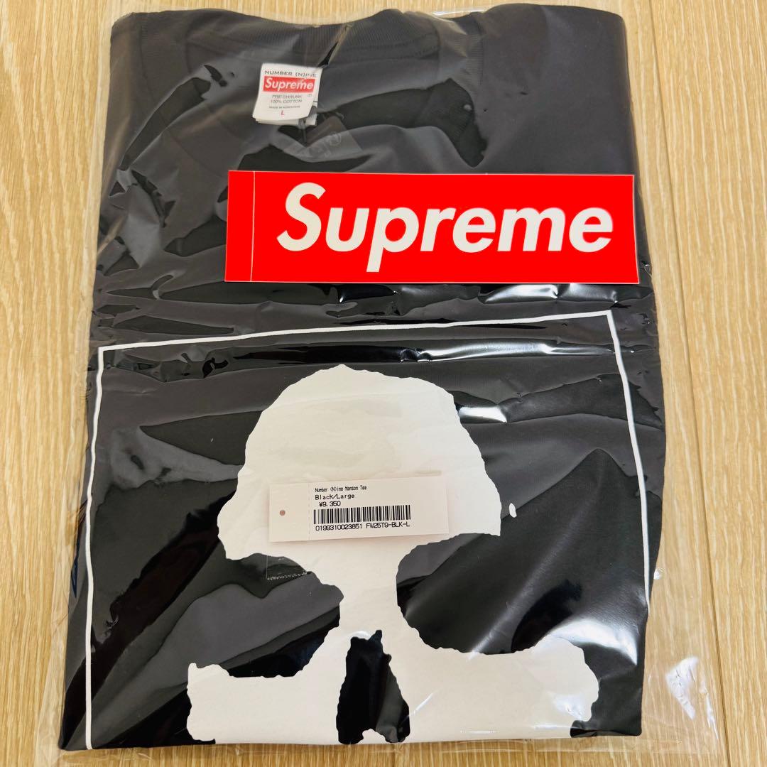 トップス Supreme Number (N)ine nine Manson Tee L