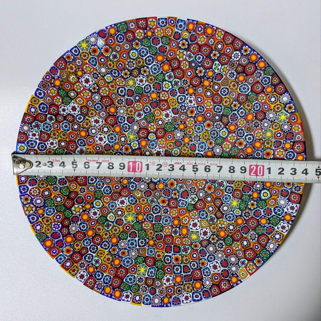 ベネチアングラス　ミルフィオリ　ムラーノ エルコーレモレッティ　ベネチアンガラス