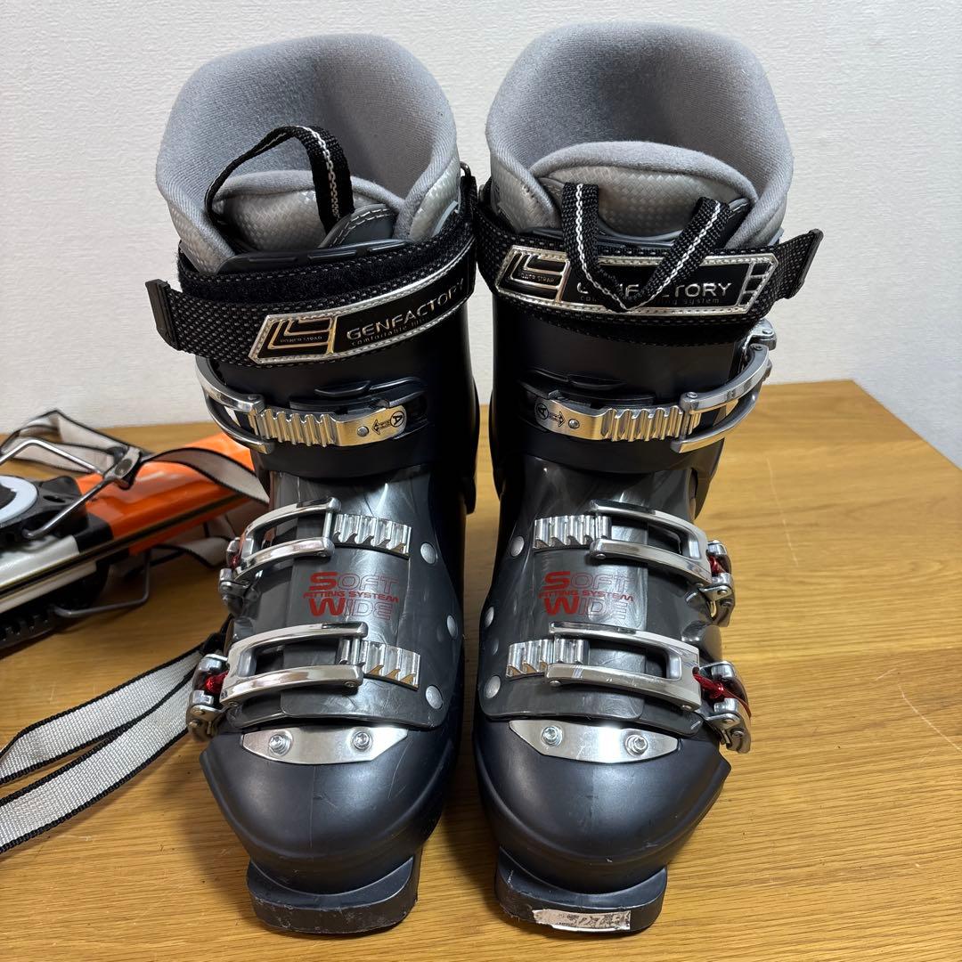 メンズ　ショートスキーセット　FISCHER 26-26.5cmブーツ付