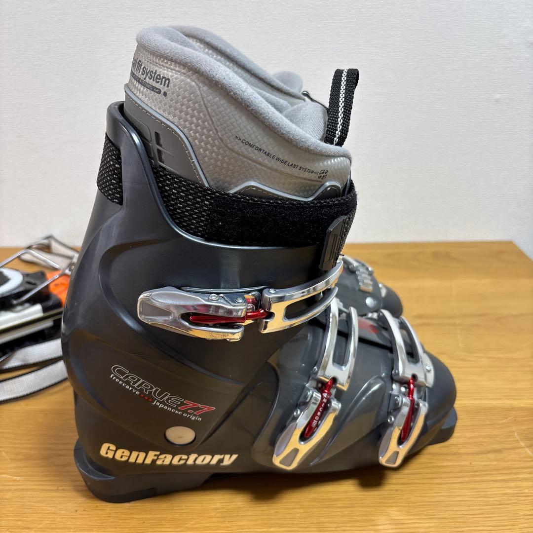 メンズ　ショートスキーセット　FISCHER 26-26.5cmブーツ付