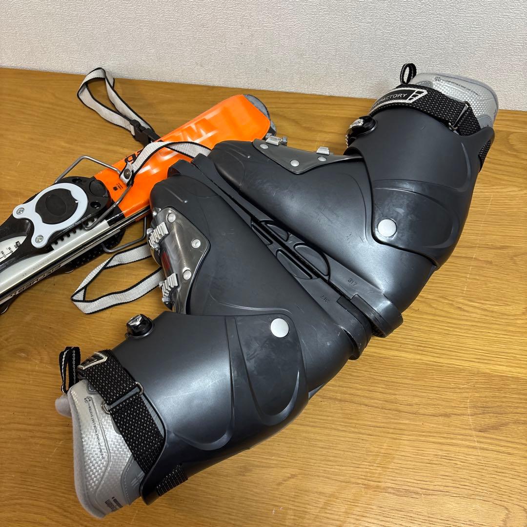 メンズ　ショートスキーセット　FISCHER 26-26.5cmブーツ付