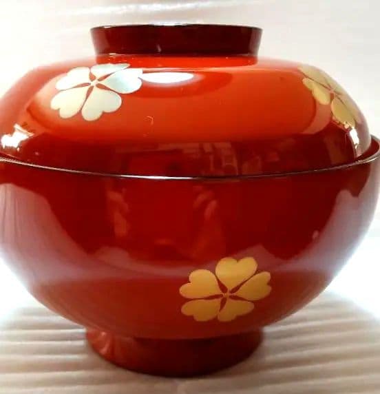 【値下げ】輪島塗 煮物椀 5客 漆器-未使用品　12/12迄