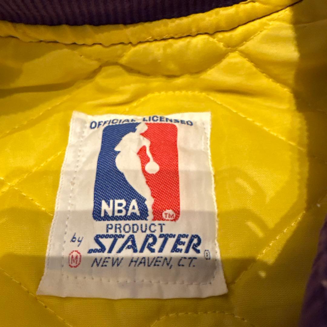 STARTER レイカーズ スタジアムジャンバー ジョーダン スタジャン