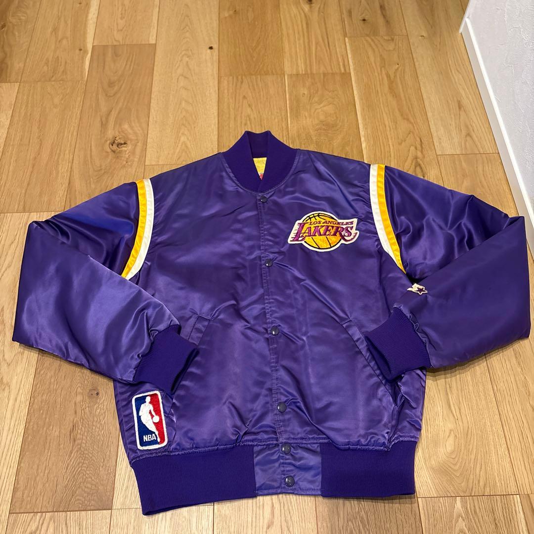 STARTER レイカーズ スタジアムジャンバー ジョーダン スタジャン