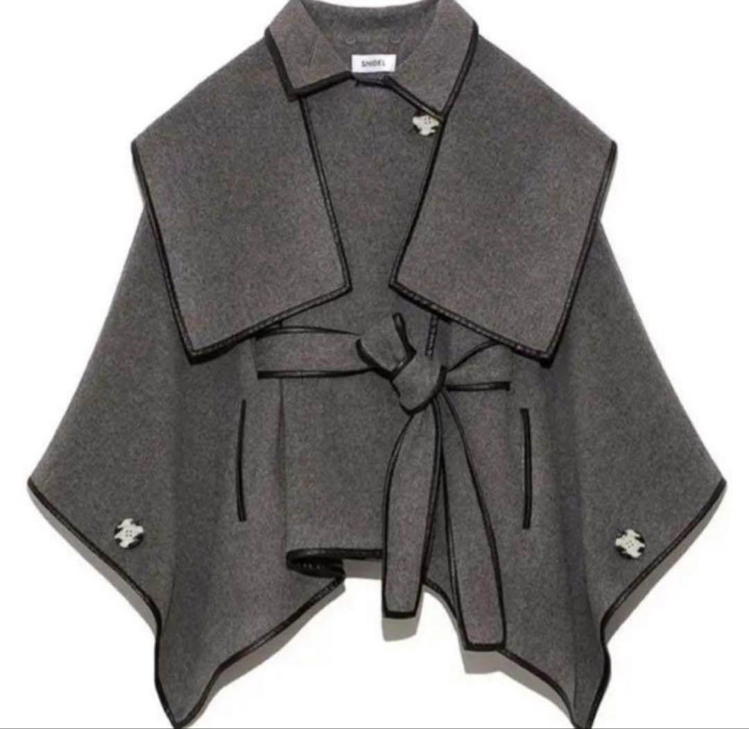 SNIDEL 新木優子 Sweet Collaborationポンチョコート