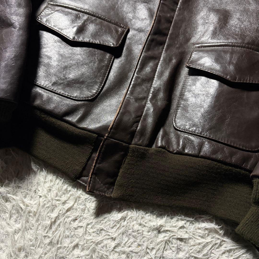 a*a様 【雰囲気抜群】AVIREX フライトジャケット　A-2 ホースハイド