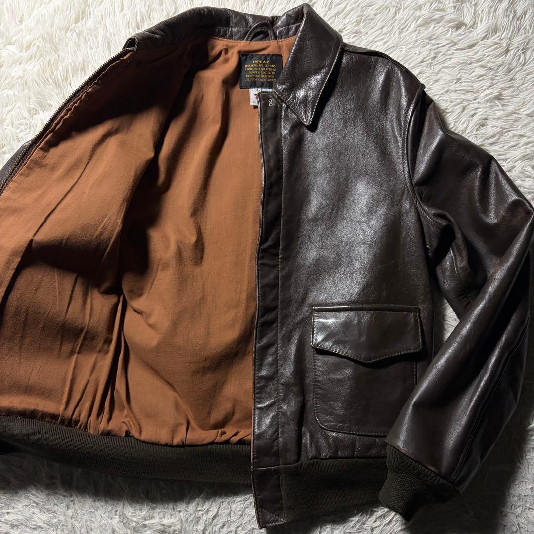 a*a様 【雰囲気抜群】AVIREX フライトジャケット　A-2 ホースハイド
