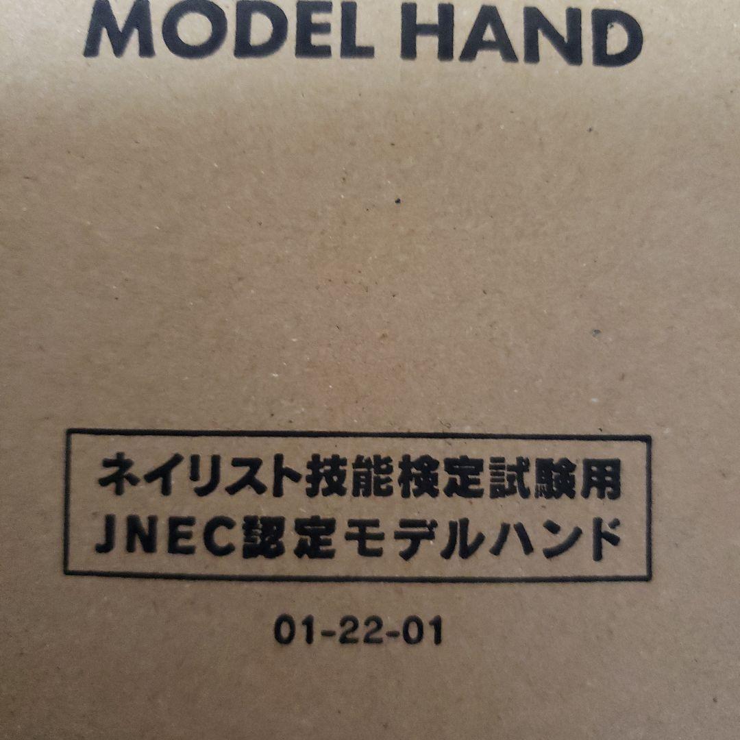 JNEC認定モデルハンド 両手 ネイリスト　ネイルアート　新品
